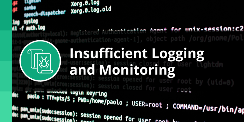 Insufficient Logging and Monitoring